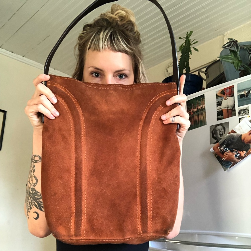 70’s Suede Tote